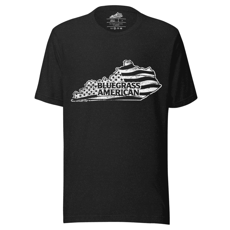 Bluegrass American Distressed Tee - View 1